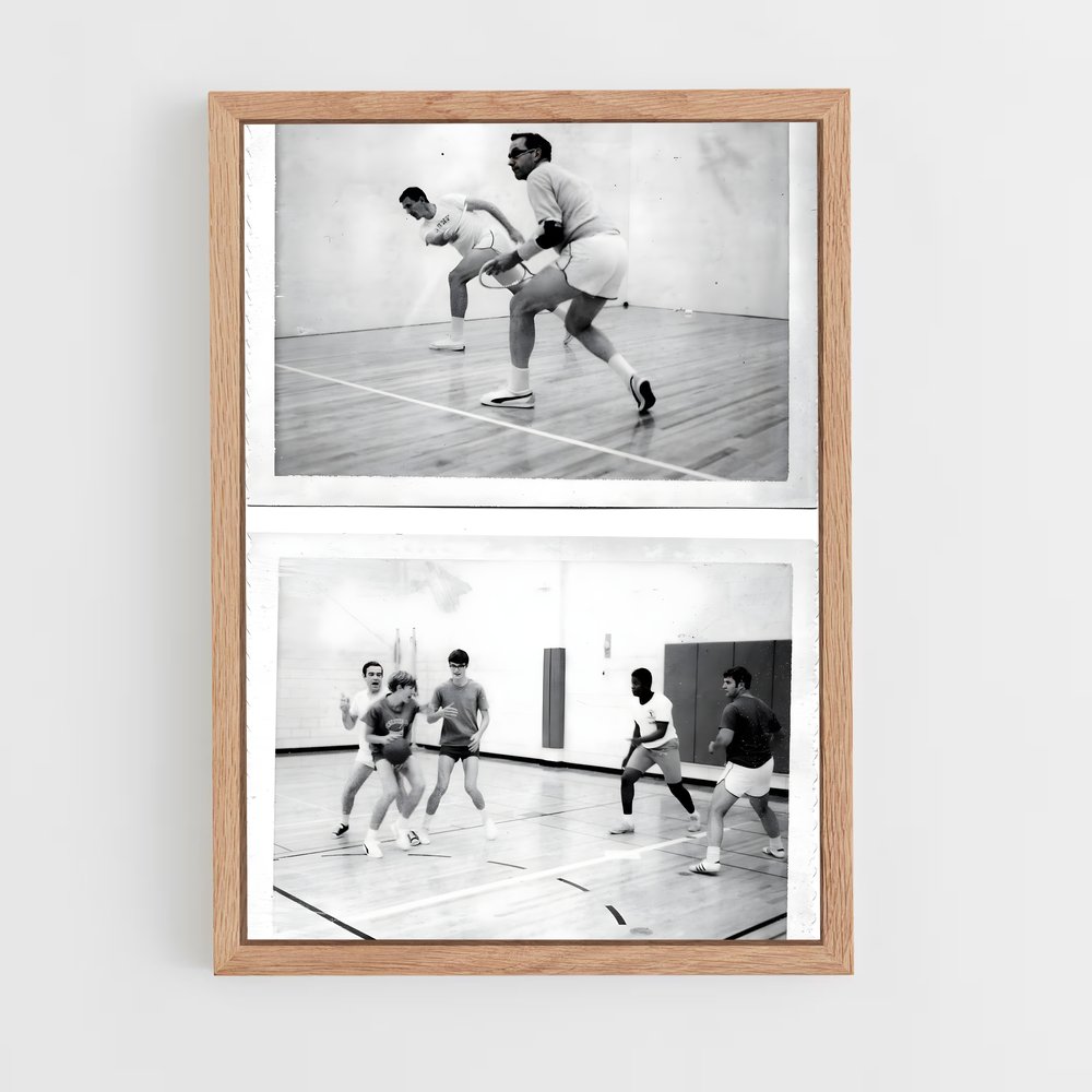 Poster Tennis Energique – affiche Racquetball (vue 4)
